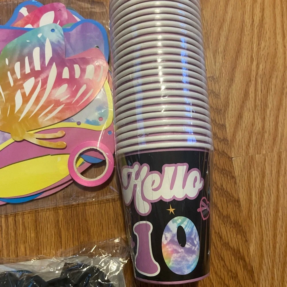 In my double digits era Birthday Party Supplies Set